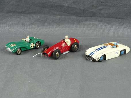 Dinky Toys - 3 voitures - Ferrari auto course, 