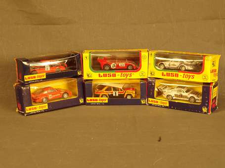 Luso Toys - 6 voitures courses dont 3 Porsche LM