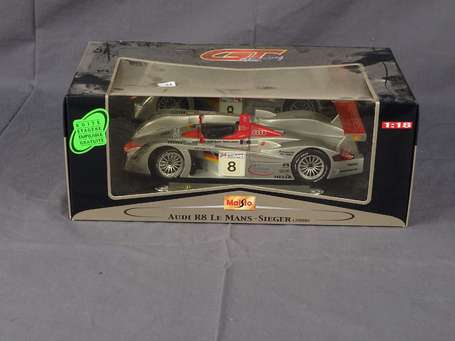 Maisto 1/18 - Audi R8 Le Mans - Neuf en boite 