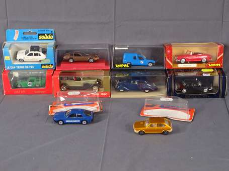 Diverses marques - Lot de 10 voitures - 