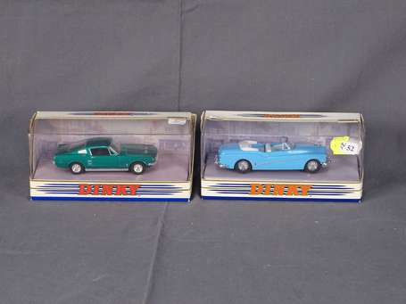 Dinky Matchbox -2 voitures- Ford mustang 1967  Ref