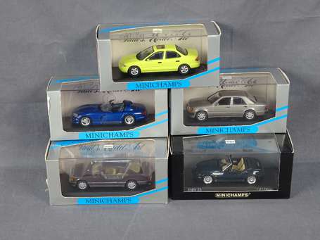 Minichamps  - 5 modèles - BMW Z3/Dodge 
