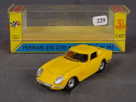 Norev - Ferrari 275 GTB 4, couleur jaune, neuf en 