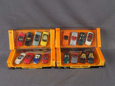 Die Cast - 4 coffrets de 4 voitures, neuf en boite