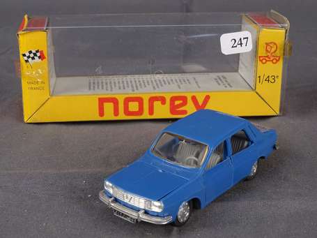 Norev - Renault 12, couleur bleu, neuf en boite 