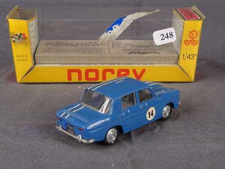 Norev - Renault 8 Gordini, couleur bleu, neuf en 
