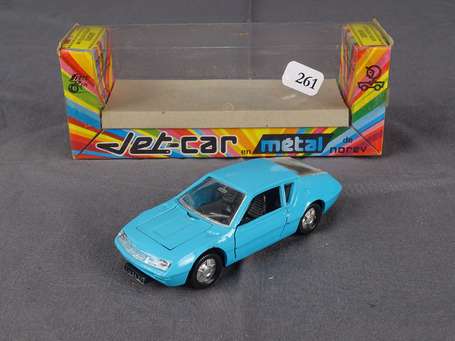 Norev Jet car - Renault Alpine A310 , couleur bleu