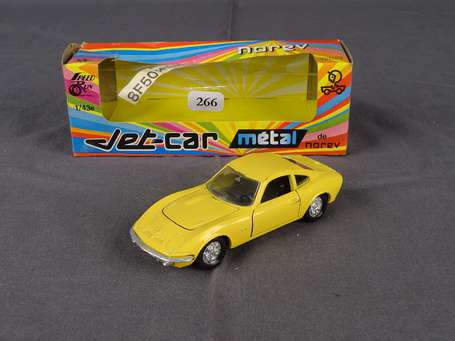Norev Jet Métal - Opel GT 1900, jaune, neuf en 