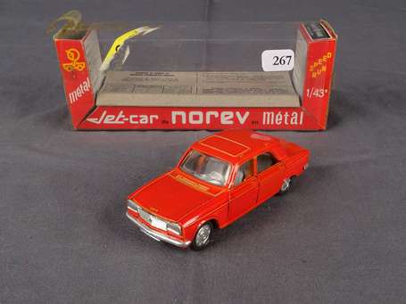 Norev Jet Métal - Peugeot 304, rouge métallisé, 