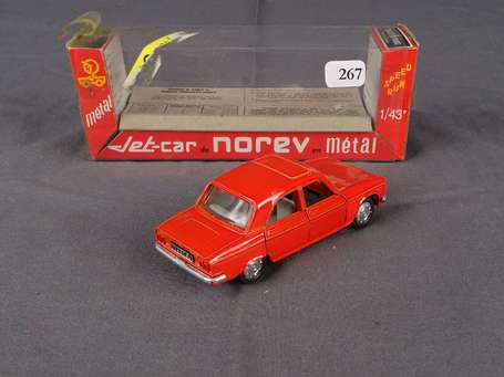 Norev Jet Métal - Peugeot 304, rouge métallisé, 