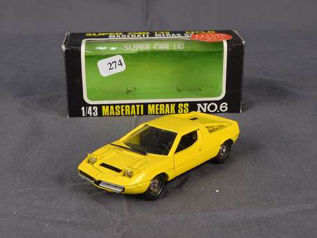 Saxura toys Japan - Maserati Merak SS - Neuf en 