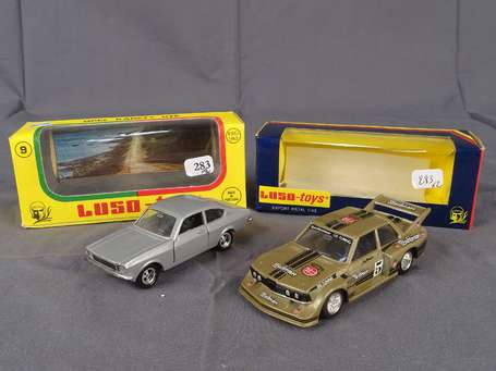 Luso toys - 2 voitures - Opel kadett GTE / BMW 