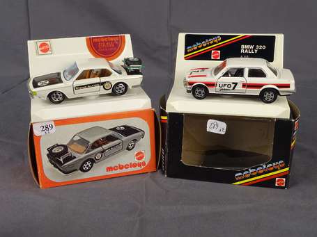 Mebetoys - 2 voitures BMW en boite ref a63/a113