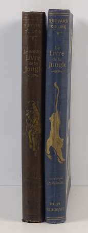 KIPLING (Rudyard) - Ensemble de 2 volumes : Le 