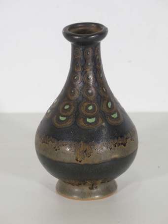 ODETTA, HB Quimper - Petit vase soliflore balustre