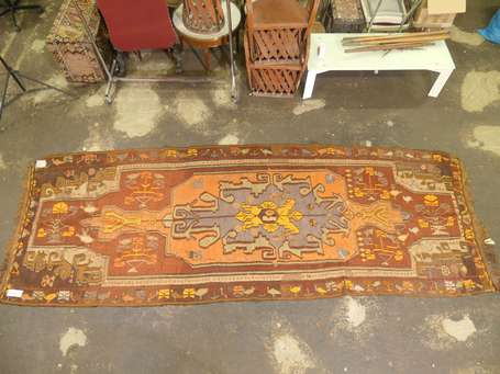 Kilim turc (chaine et trame en laine), Turquie, 