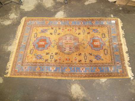 Tapis Sinkiang (chaine, trame et velours en 