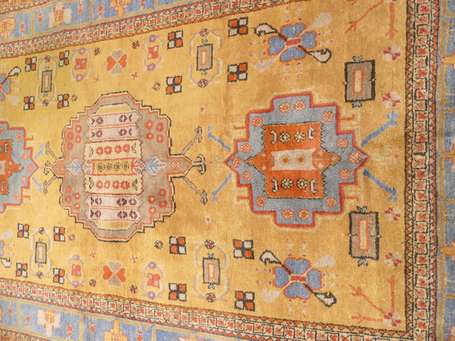Tapis Sinkiang (chaine, trame et velours en 