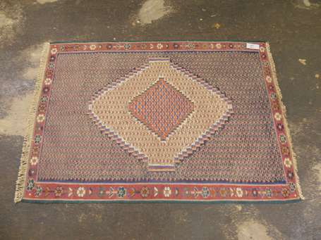 Kilim Bidjar (chaine et trame en laine.), Nord 