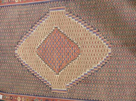Kilim Bidjar (chaine et trame en laine.), Nord 