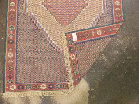 Kilim Bidjar (chaine et trame en laine.), Nord 