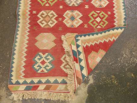 Kilim turc (chaine et trame en laine), Turquie, 