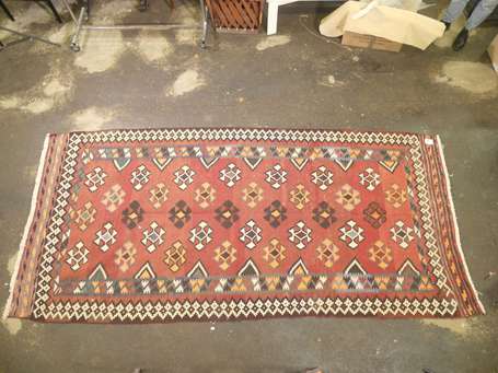 Kilim Kasgai (chaine et trame en laine), Sud-ouest