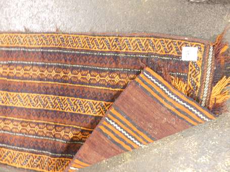 Sac Beloutch (chaîne, trame et velours en laine), 