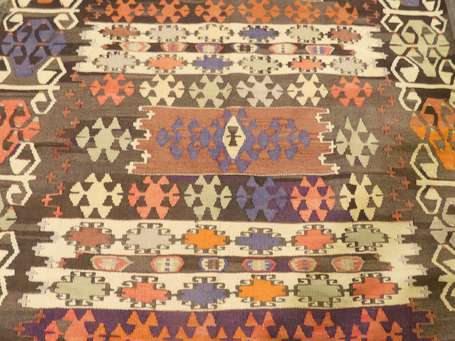 Kilim turc (chaine et trame en laine), vers 