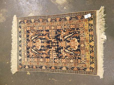 Tapis Turkmène (chaine, trame et velours en 