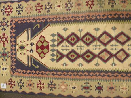 Kilim turc (chaine et trame en laine), vers 