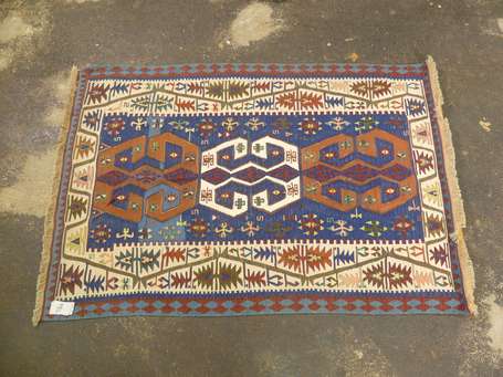 Kilim turc (chaine et trame en laine), vers 