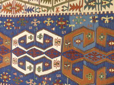 Kilim turc (chaine et trame en laine), vers 