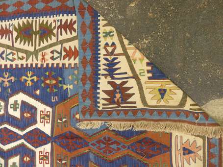 Kilim turc (chaine et trame en laine), vers 