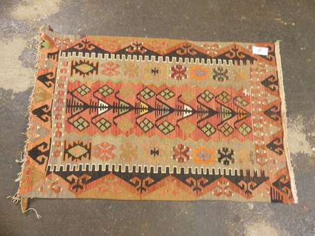 Kilim turc (chaine et trame en laine), vers 