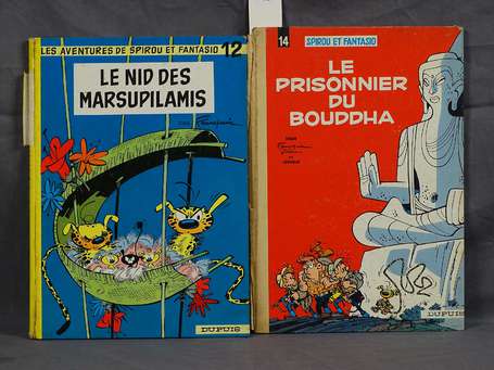 Franquin : Spirou 12 et 14 ; Le Nid des 