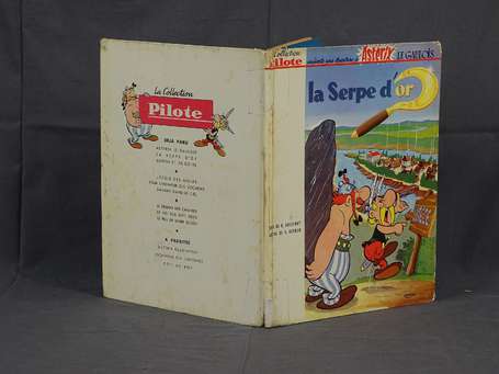 Uderzo : Astérix 2  ; La Serpe d'or en 2e édition 