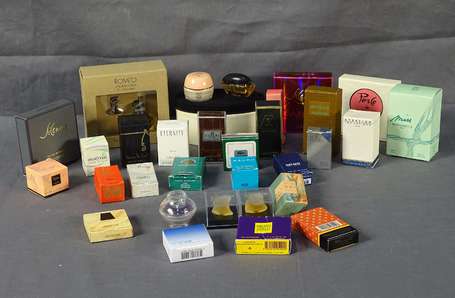 Divers parfumeurs : lot d'environ 30 miniatures 