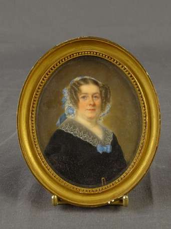 GAYE Joseph  (1803-1862) - Portrait de femme parée