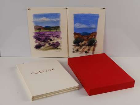 [LIVRE D'ARTISTE] - GIONO (Jean) - Colline - Sans 