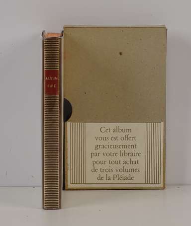 [LA PLÉIADE] - Album Gide - Paris ; Gallimard, 
