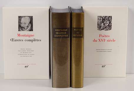 [LA PLEIADE] - Ensemble de 2 volumes In-12° : 