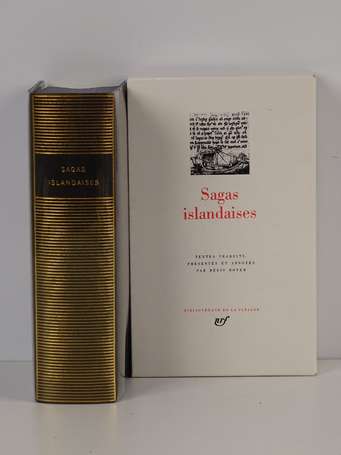 [LA PLEIADE] - Sagas islandaises - Paris ; 