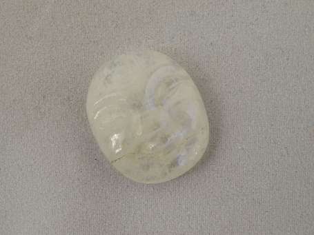 1 labradorite taillée en forme de lune de 22,16 