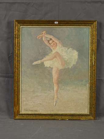 MARKOWICZ Arthur (Victor) 1872-1934 Danseuse Huile