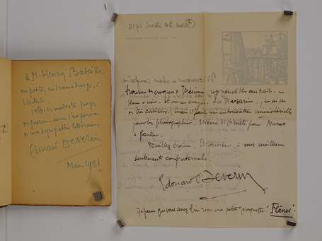 DEVERIN (Édouard) - Feuillets (1914-1918) - 