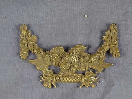 19e - Second Empire - Aigle en bronze largueur 