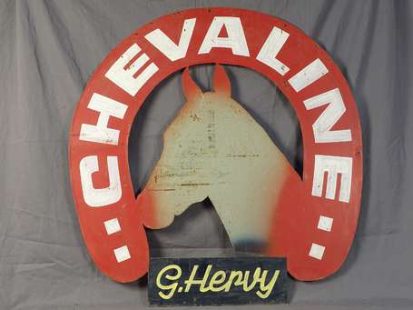 BOUCHERIE  « CHEVALINE » /G.Hervy : Enseigne des 