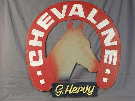 BOUCHERIE  « CHEVALINE » /G.Hervy : Enseigne des 