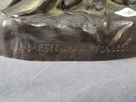 Songe - Femme à l'antique Sujet en bronze à patine